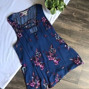 Floral Printed Tank Top